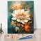 Flower Paint by Number, Abstract Oil Painting for Adults Kids Paint by Number Kids Paint by Number Kits on Canvas Flowers Paint by Numbers for Adults Beginner Home Decor, 16 x20 Inch